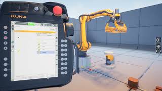 Kuka VR training - UI