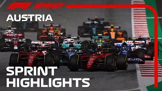 F1 Sprint Highlights | 2022 Austrian Grand Prix