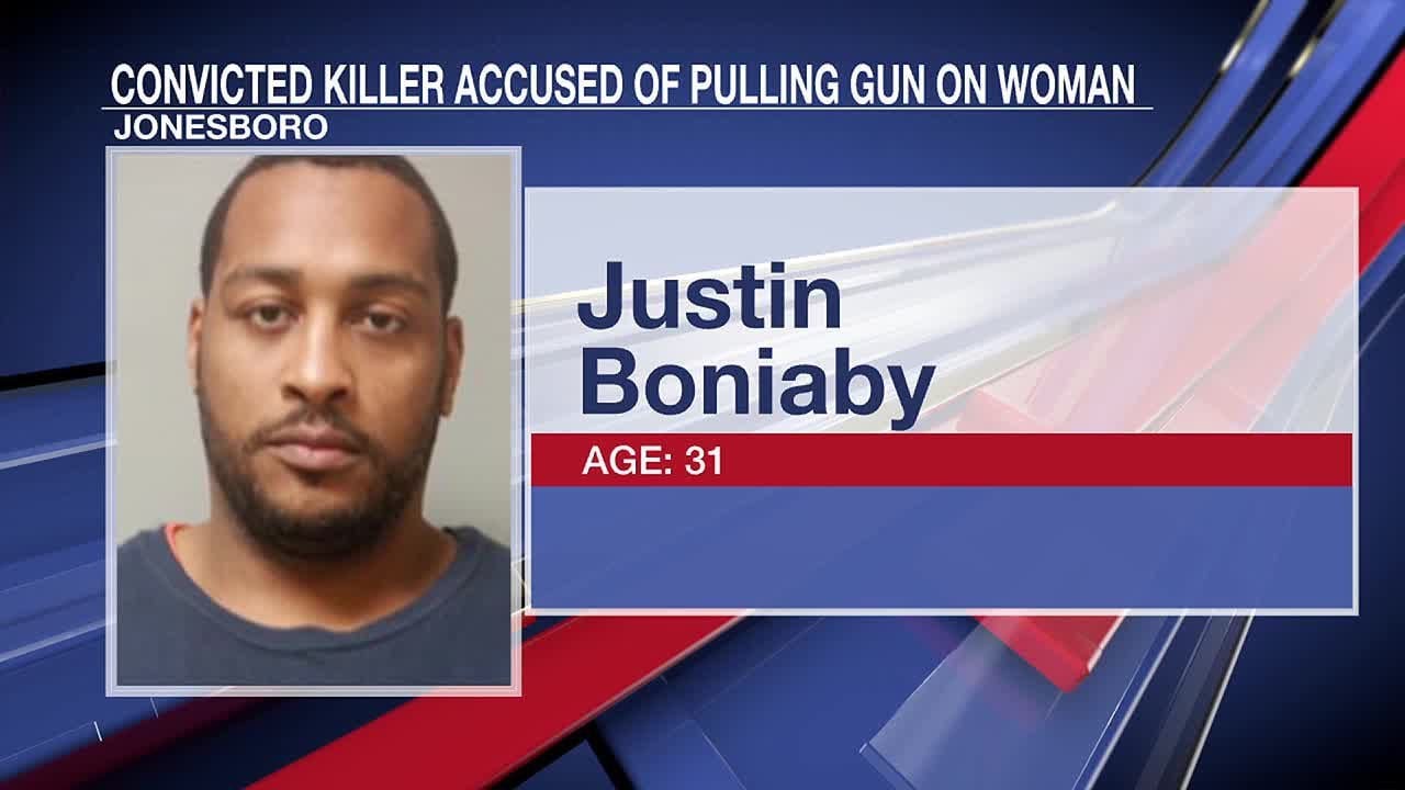 Convicted killer accused of pulling gun on woman - YouTube