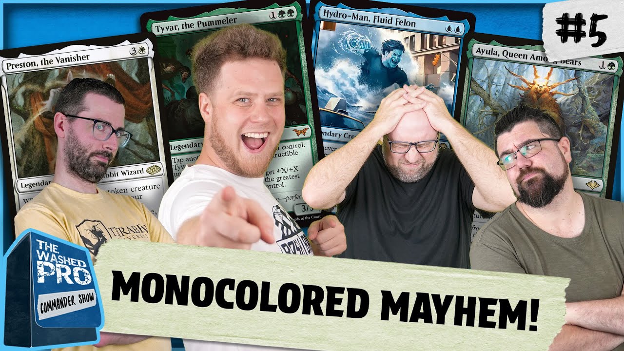 Mono-colored Commanders with @ThrabenUniversity | Magic: The Gathering Commander Gameplay | EP 5 thumbnail