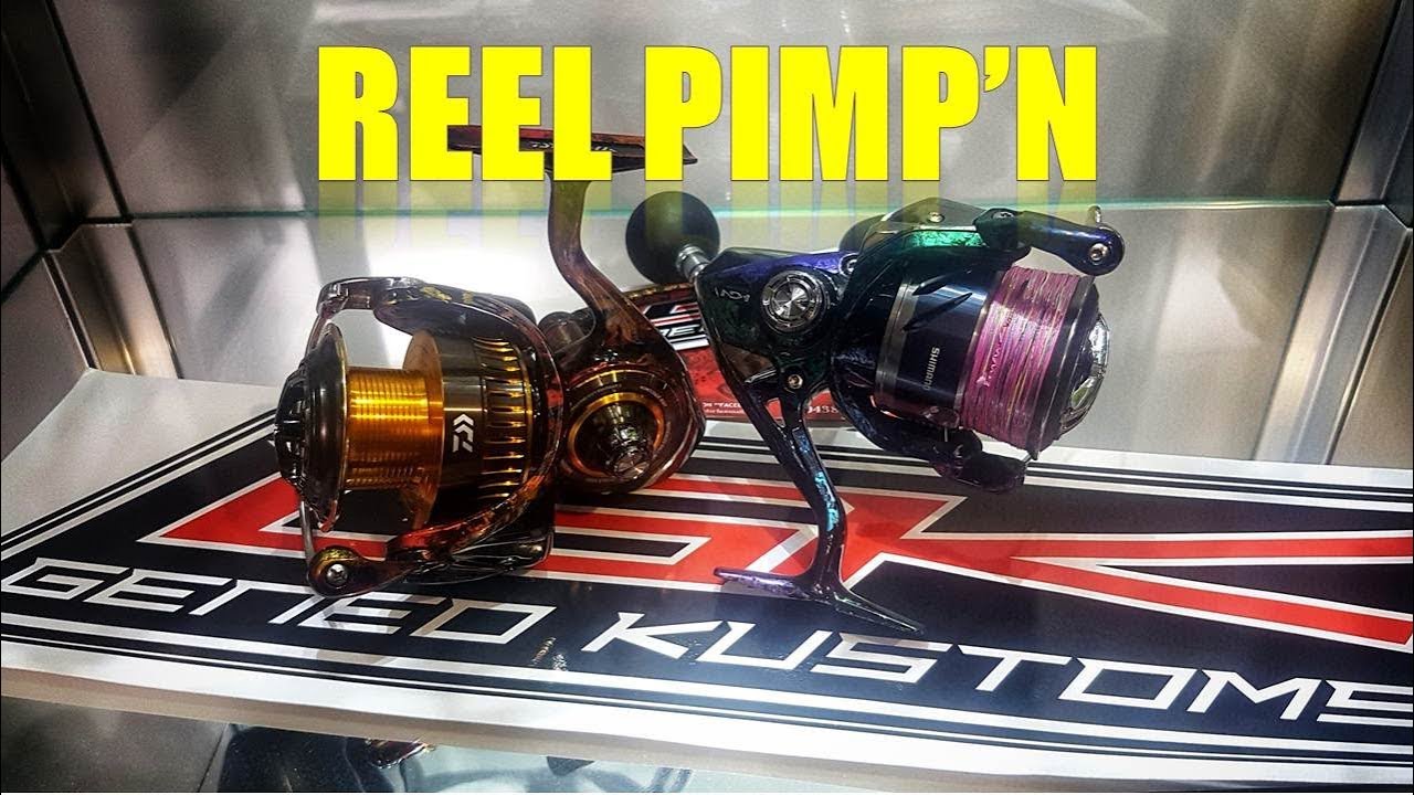 customize a fishing reel Shakespeare Customize-It Combo Spincast Shakespeare Customize Accurate Fishing – Custom Reel