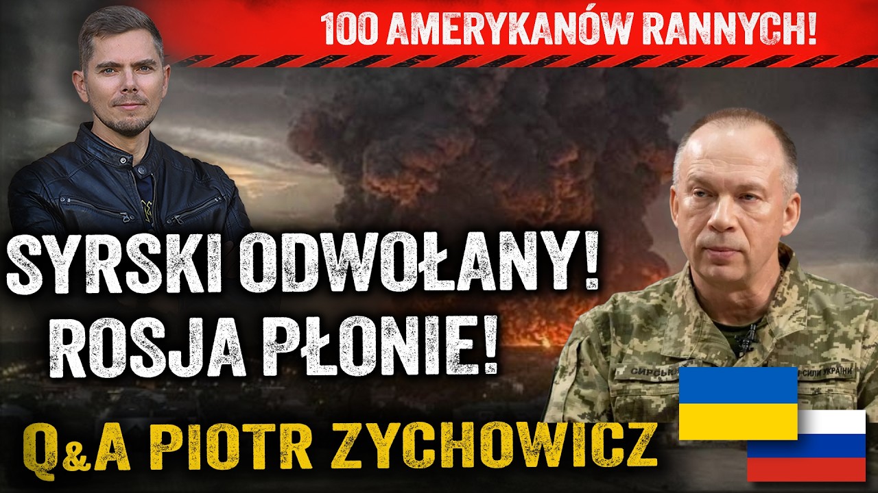 Kolejna dymisja! Czystka Zeleńskiego. Rosyjski Amazon w ogniu! Straty USA rosną — Piotr Zychowicz