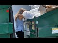 Dumpster Diving Ride along Ten Corporate Stores