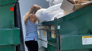 Dumpster Diving Ride along Ten Corporate Stores