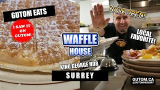 NOW OPEN! WAFFLE HOUSE DINER AT KING GEORGE HUB SURREY BEST BRUNCH | #LUNCH #BREAKFAST  #VANCOUVERBC