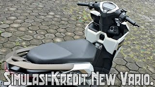 Simulasi Kredit Vario 125 Terbaru | DP 1 juta & 5 juta !!