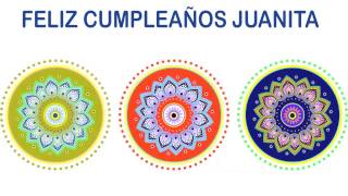 Juanita   Indian Designs - Happy Birthday