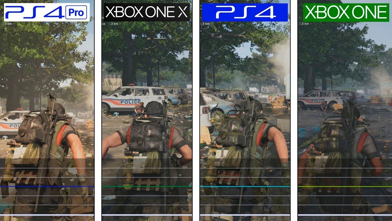 oasis Degenerar Sencillez The Division 2 | Xbox One X vs PS4 Pro vs PS4 vs ONE | Framerate Test Beta  - YouTube