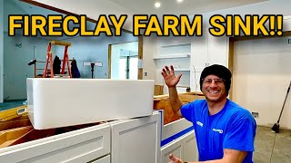 How to Install a Fireclay Farmhouse Sink: Complete DIY Step-by-Step Guide (No Plumber Needed!)