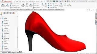 High Heels - SolidWorks Tutorial