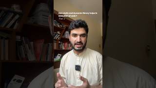 How static and dynamic libraries helps in execution of computer programs #abdulbasit #programming
