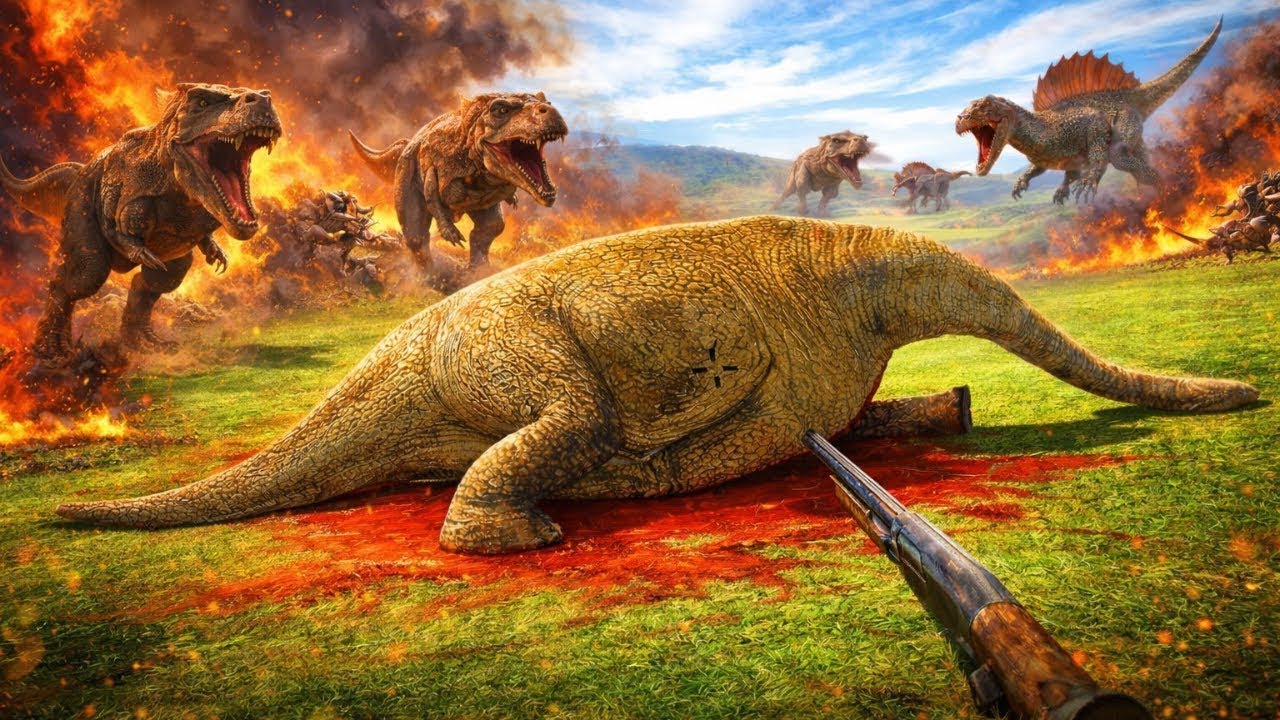 FPS Death Run with All Weapons - Animal Revolt Battle Simulator