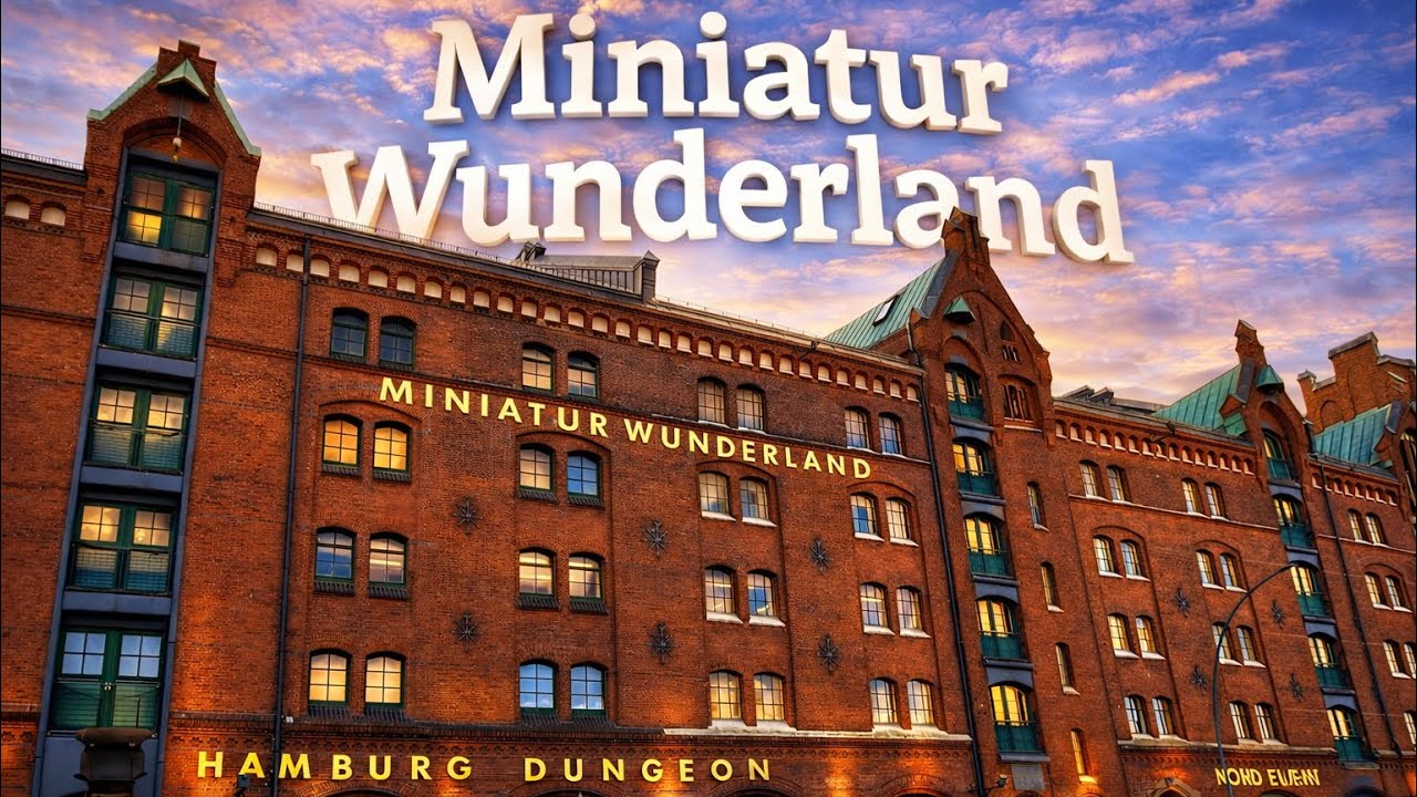 Miniatur Wunderland Hamburg 🇩🇪 Dünyanın En Büyük Minyatür Şehri 🌍 Miniature Wonderland