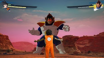 When You Fight Great Ape Vegeta in Dragonball Sparking! Zero