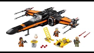 LEGO Star Wars Poe's X-wing Fighter Review! 75102