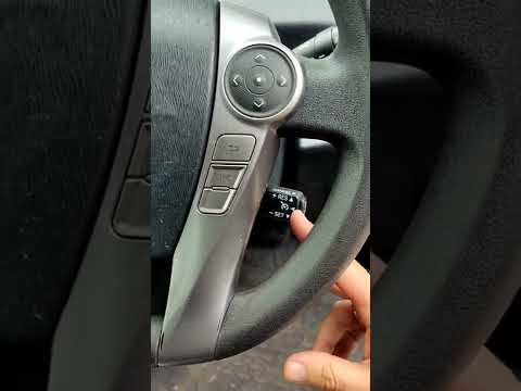 Установлен круиз контроль Toyota Prius alpha. Работа круиз контроля. Продажа 89141880624 Константин