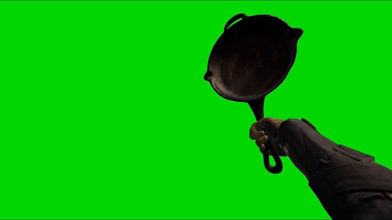 PUBG- Pan sound attack green screen