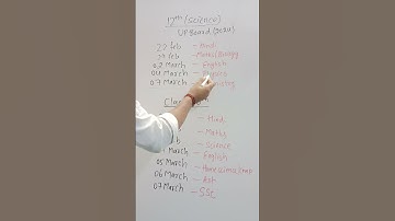 UP BOARD DATE SHEET 2024 CLASS 12th and 10th 😱😱😳😳 #shorts #upboard #datesheet #boardexam2024 #viral