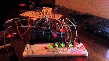 Secuencia de leds con Arduino UNO y módulos de dos relevadores