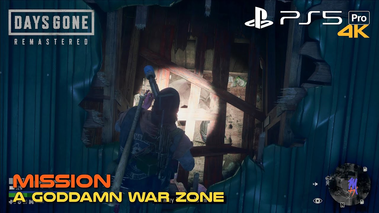 DAYS GONE REMASTERED | Mission #45 A GODDAMN WAR ZONE | PS5 Pro | 4K