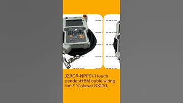 JZRCR-NPP01-1 teach pendant+8M cable wiring line F Yaskawa NX100 robot ipendant