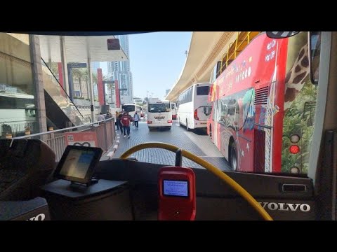 Bus ride DSO to Dubai Mall then Expo Rider Bus to World Expo