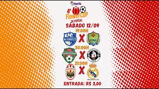 [AO VIVO] 4ª FlowerCUP de Futsal 2026 da WebTV Flores - FASE DE GRUPOS
