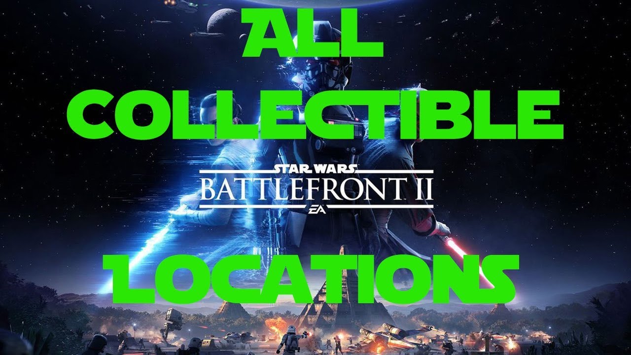 Star Wars Battlefront 2 | All Collectible Locations [23 Collectibles]