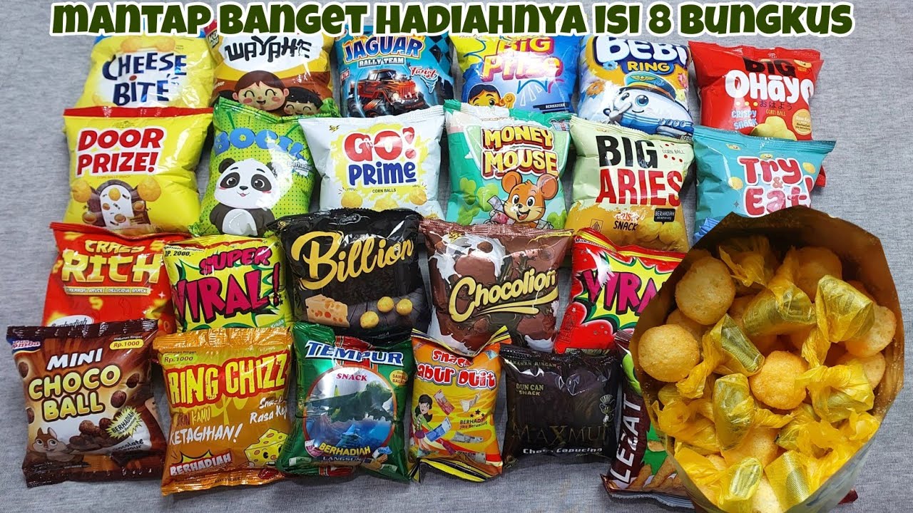 Ciki Rame Rame WOW GAK NYANGKA 1 BUNGKUS CIKI ISINYA 10 HADIAH RAME PAKE BANGETT - YouTube