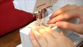 How to Baste Stitch