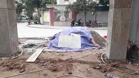 HƯỚNG DẪN ĐẶT ỐNG ĐI DÂY CHUẨN BỊ HẠ TẦNG THI CÔNG CỔNG ÂM SÀN TỰ ĐỘNG