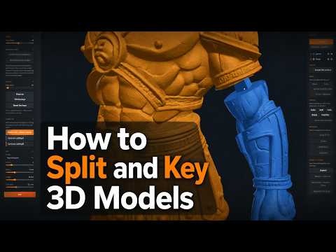 How to Split and Key an STL for 3D Printing — Free Browser Tool