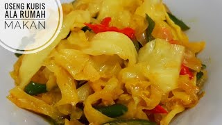 Oseng Kubis ala Rumah Makan
