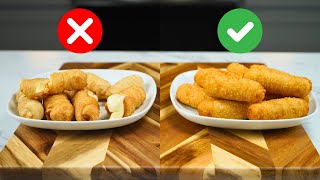 The mistake that ruins your Venezuelan tequeños (and how to fix it)