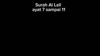Ayoo menghafal Surah Al lail ayat 7 sampai 11