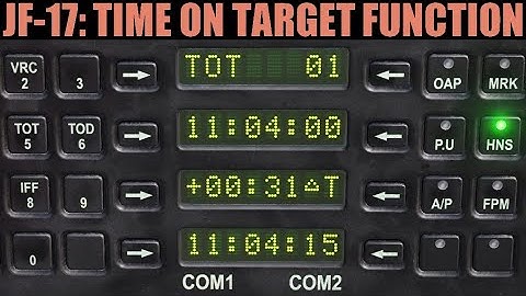 JF-17 Thunder: ToT Time On Target Tutorial | DCS WORLD