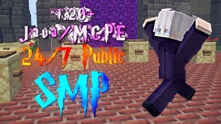 24/7 Public SMP for MCPE/JAVA 1.20+ | PUBLIC MINECRAFT SERVER