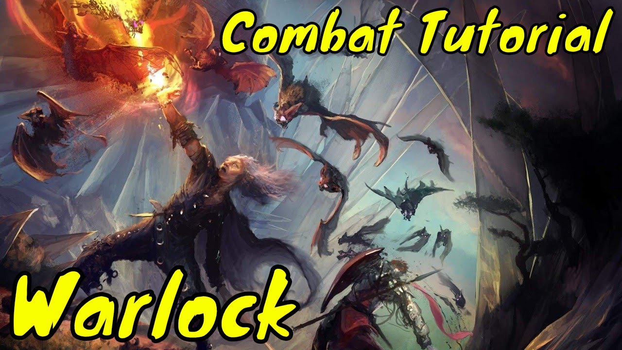 Mini Combat Tutorial (Warlock Level 1) D&D 5E