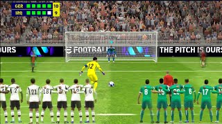 Win or Lose What happened right now ??? in Penalty shootout 🫣🫣 || Germany vs Iraq