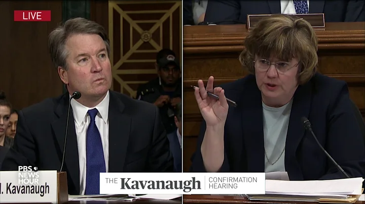 Kavanaugh reviews his 1982 calendar with Rachel Mi...