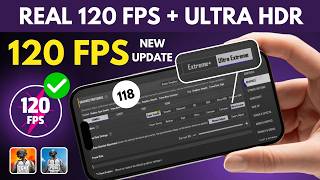 Unlock 120fps in pubg/bgmi update 4.6 | unlock 120fps in any phone | unlock 120fps in new update. screenshot 5