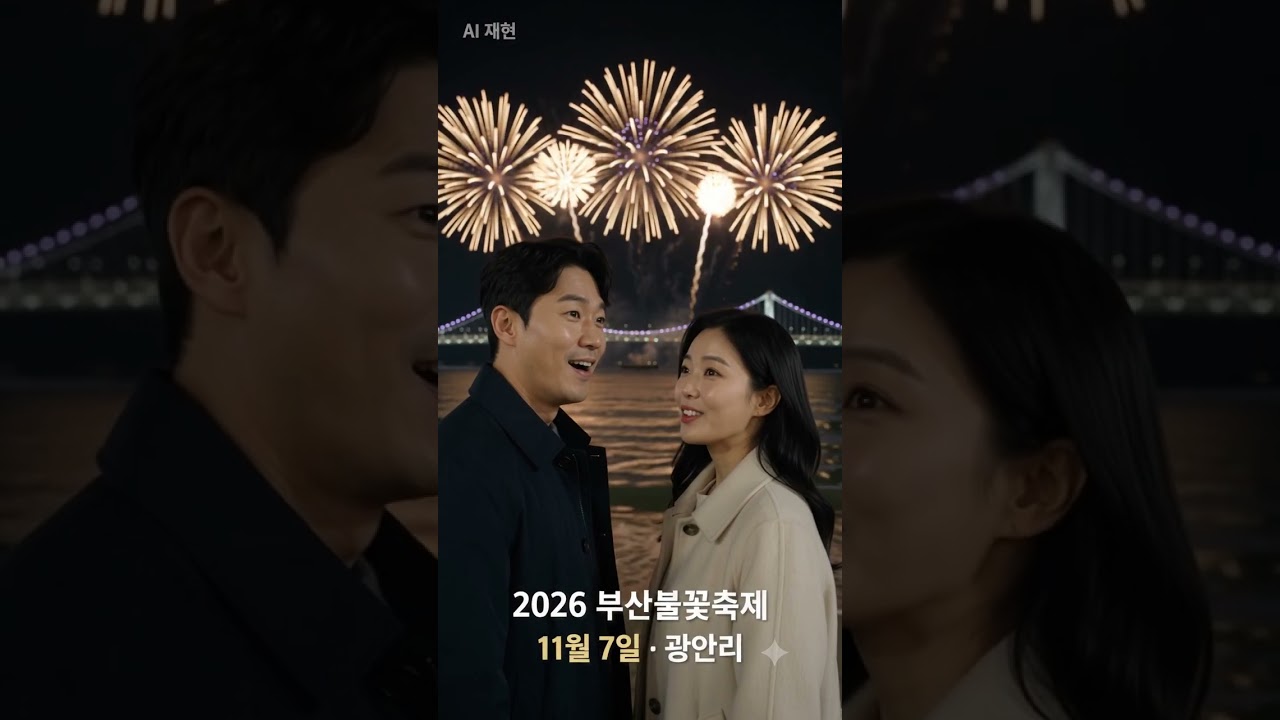 불꽃이 바다에도 핀다고요? 🎆 2026 부산불꽃축제 | 11월 7일 광안리