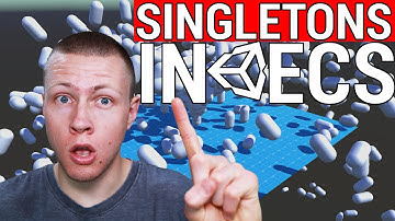 How to Use SINGLETONS in Unity ECS - Unity DOTS Tutorial [ECS Ver. 0.17]