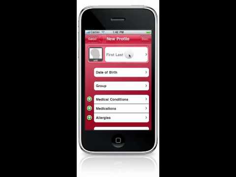 St John Ambulance - Medi Profiles App