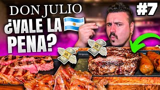 Me Como TODO el MENÚ de la MEJOR PARRILLADA ARGENTINA - DON JULIO ¿Por Qué los Argentinos NO VIENEN?