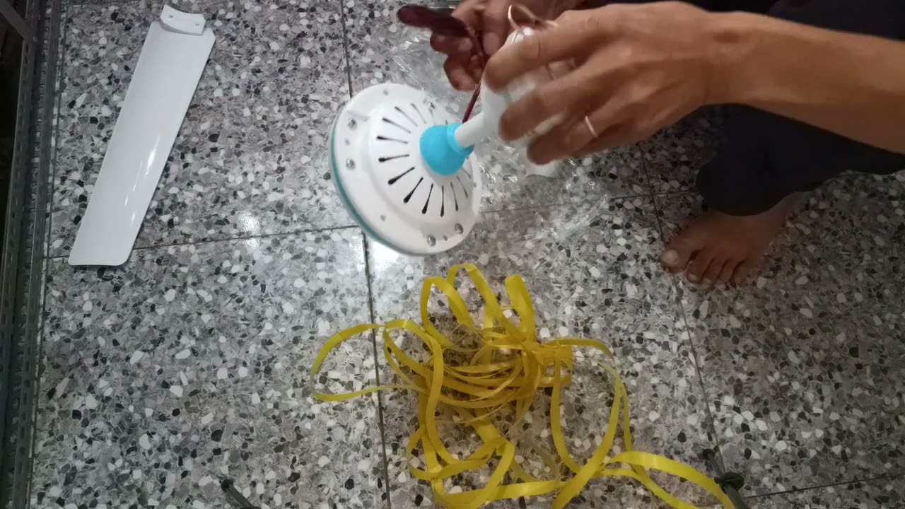 Quạt trần 12V không chổi than - youtube