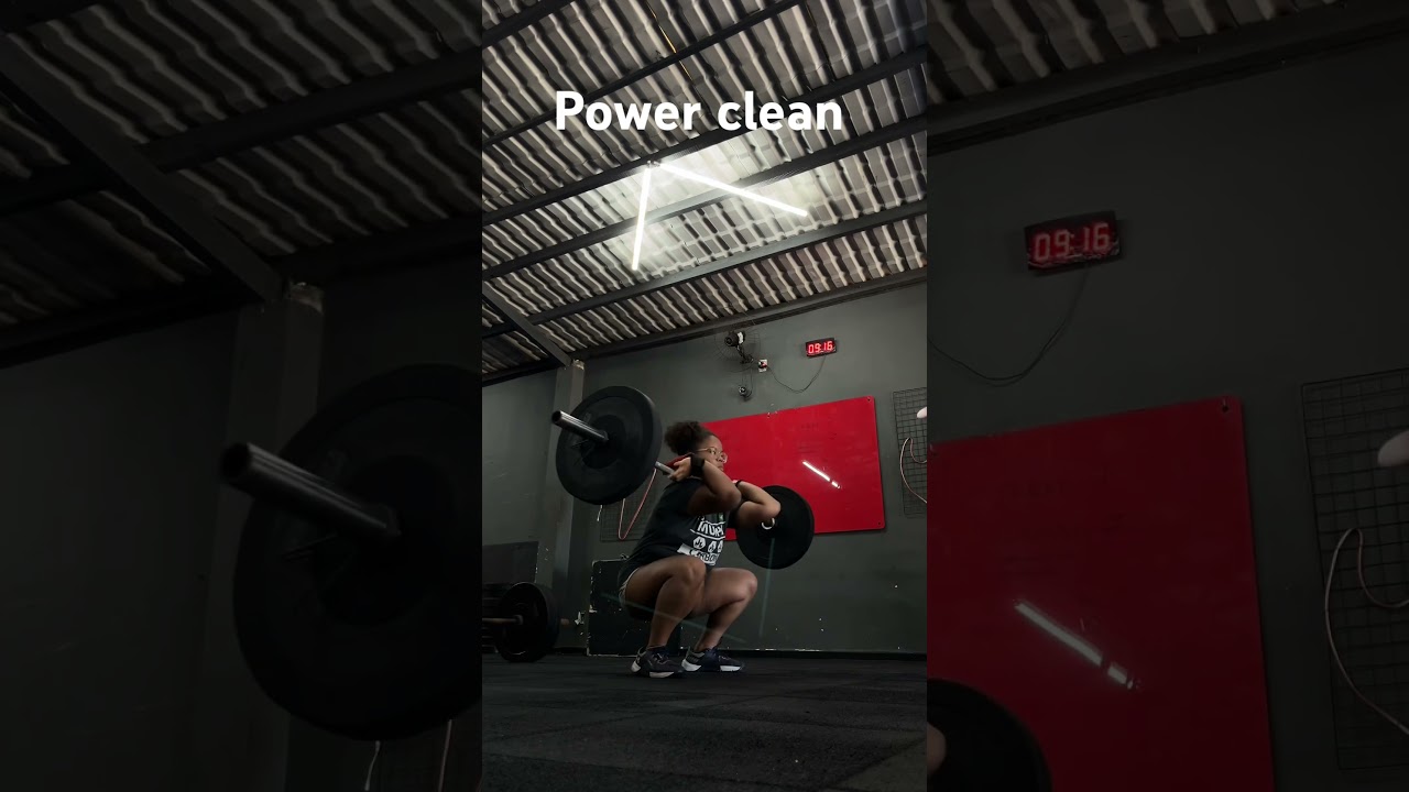 Power Clean para força total 💪 | Evolução no treino 