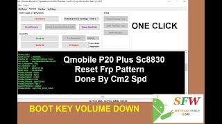 Qmobile P20 Plus Reset Password Frp Cm2