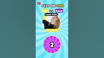 SAVE ONE SONG: POP VS KPOP #kpop #kpopchallenge #newjeans #kpopquiz