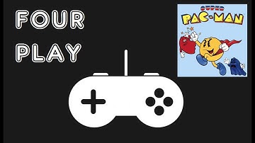 Four Play - Super Pac-Man - 8-bit Computer Comparison